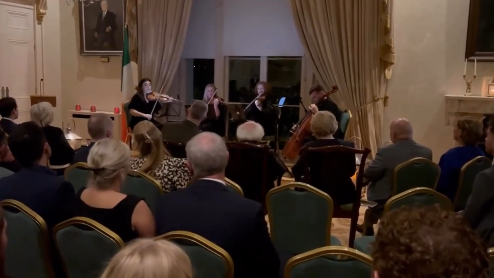 ‘Woodbrook’ by Mícheál Ó Súilleabháin at Áras an Uachtarain